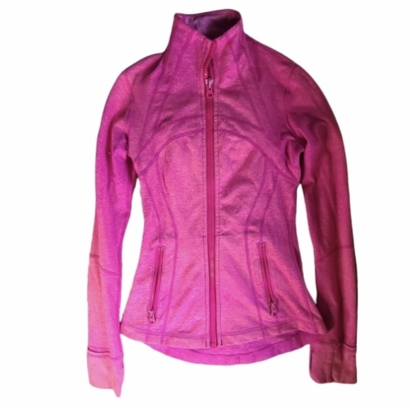 lululemon athletica Tops - Lululemon define jacket hot pink size 2